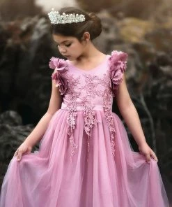 TRISH SCULLY BIANCA GOWN ROSE