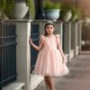 TRISH SCULLY NATALIA DRESS PINK