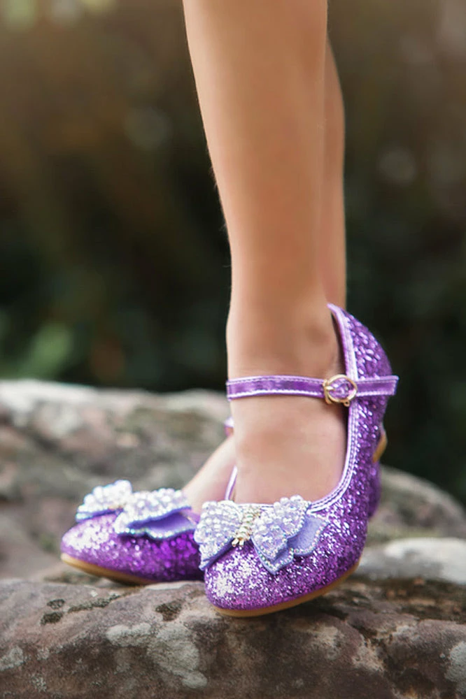 TRISH SCULLY HOME MAGICAL BUTTERFLY SHOE PURPLE Shoes 3 TRISH SCULLY HOME MAGICAL BUTTERFLY SHOE PURPLE Shoes