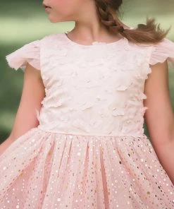 TRISH SCULLY SHIMMER BUTTERFLY DRESS