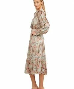 TRISH SCULLY HOME CLAUDIA PAISELY DRESS