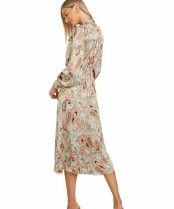 TRISH SCULLY HOME CLAUDIA PAISELY DRESS