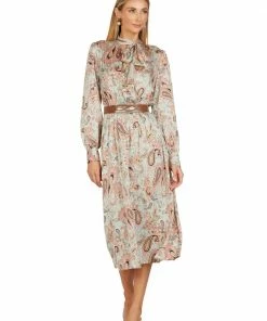 TRISH SCULLY HOME CLAUDIA PAISELY DRESS