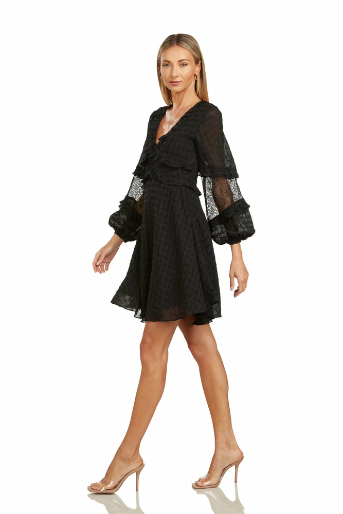 TRISH SCULLY LARA DRESS BLACK 4 TRISH SCULLY LARA DRESS BLACK