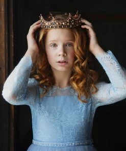 TRISH SCULLY HOME MARIPOSA GOWN BLUE