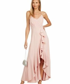 TRISH SCULLY PAIGE GOWN BLUSH PINK WOMEN