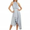 TRISH SCULLY NOEMI DRESS SILVER 2 TRISH SCULLY NOEMI DRESS SILVER