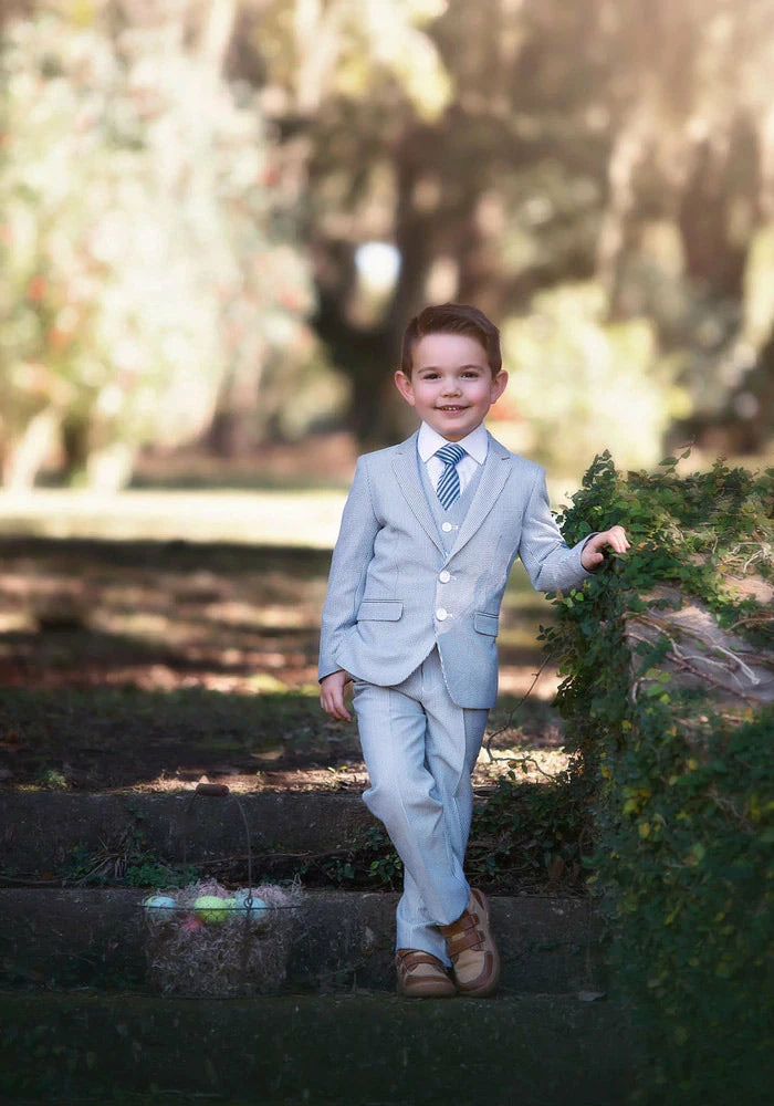 TRISH SCULLY HOME ASHFORD SEERSUCKER 3 PC. SUIT 8 TRISH SCULLY HOME ASHFORD SEERSUCKER 3 PC. SUIT