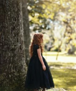 TRISH SCULLY HOME DELILAH DRESS BLACK Spring/Summer 2022