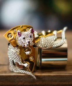 TRISH SCULLY REMY NAPKIN RING SET OF 2