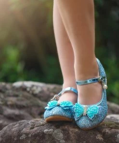 TRISH SCULLY HOME MAGICAL BUTTERFLY SHOE BLUE