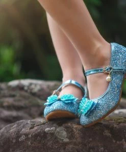 TRISH SCULLY HOME MAGICAL BUTTERFLY SHOE BLUE 7 TRISH SCULLY HOME MAGICAL BUTTERFLY SHOE BLUE