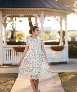 TRISH SCULLY EVERLY DRESS SUMMER FLORAL