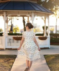 TRISH SCULLY EVERLY DRESS SUMMER FLORAL