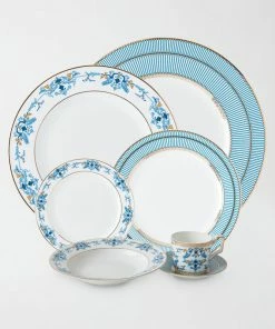 TRISH SCULLY HOME CORINNE 13" BONE CHINA CHARGER PLATE 8 TRISH SCULLY HOME CORINNE 13