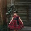 TRISH SCULLY HOME ISLA STEWART TARTAN DRESS