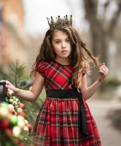 TRISH SCULLY HOME ISLA STEWART TARTAN DRESS