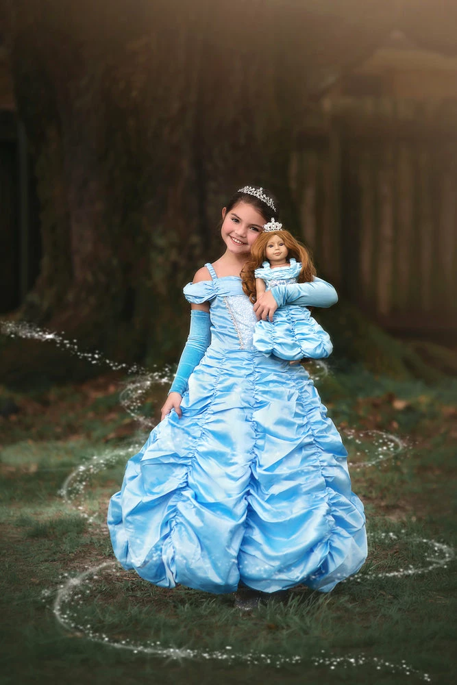 TRISH SCULLY HOME PRINCESS CAROLINE DOLL GOWN 3 TRISH SCULLY HOME PRINCESS CAROLINE DOLL GOWN