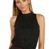 TRISH SCULLY HOME CLAIRE BLOUSE BLACK