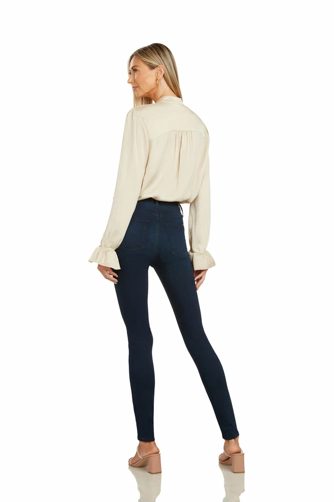 TRISH SCULLY HOME MAYA TUXEDO PLEATED BLOUSE GOLD 8 TRISH SCULLY HOME MAYA TUXEDO PLEATED BLOUSE GOLD