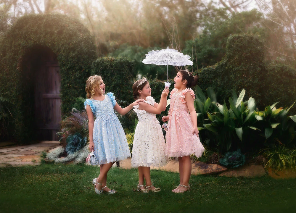 TRISH SCULLY HOME PIPER LACE PARASOL WHITE Accessories 7 TRISH SCULLY HOME PIPER LACE PARASOL WHITE Accessories