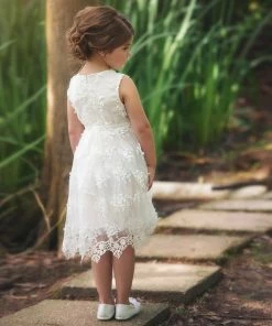 TRISH SCULLY HOME BELLA BRIANNA DRESS & BELT SET-ANTIQUE WHITE