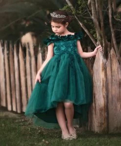 TRISH SCULLY BELLE GOWN EMERALD