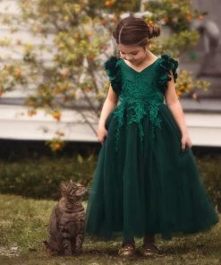 TRISH SCULLY BIANCA GOWN EMERALD 11 TRISH SCULLY BIANCA GOWN EMERALD