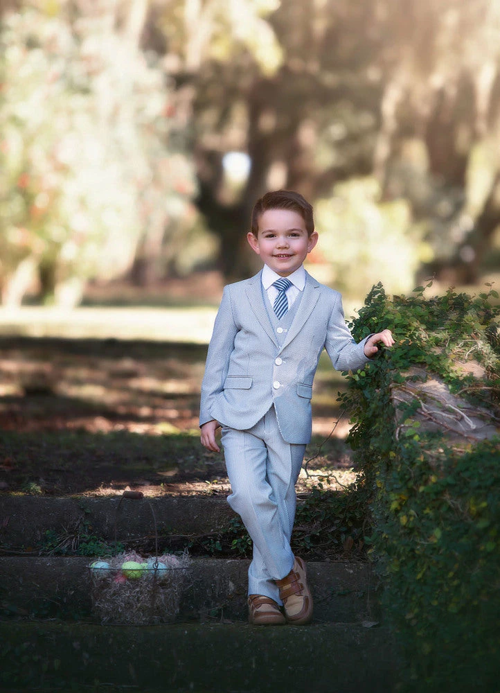 TRISH SCULLY HOME ASHFORD SEERSUCKER 3 PC. SUIT 5 TRISH SCULLY HOME ASHFORD SEERSUCKER 3 PC. SUIT