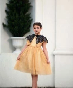 TRISH SCULLY HOME HENRIETTA JEWELED CAPE BLACK