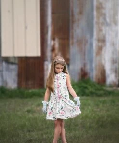 TRISH SCULLY ADA DRESS IVORY FLORAL