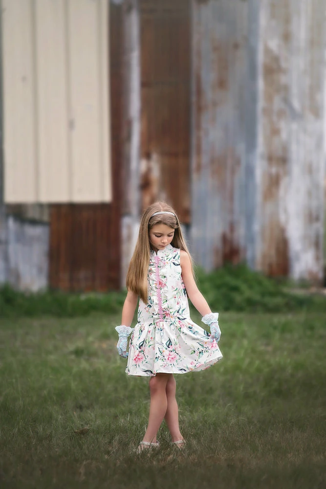 TRISH SCULLY ADA DRESS IVORY FLORAL 3 TRISH SCULLY ADA DRESS IVORY FLORAL