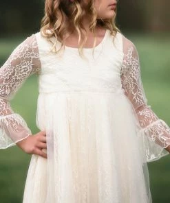 TRISH SCULLY HOME GIRLS DELANEY GOWN ANTIQUE