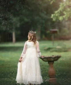 TRISH SCULLY HOME GIRLS DELANEY GOWN ANTIQUE