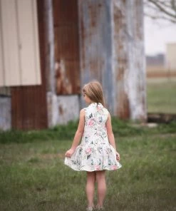 TRISH SCULLY ADA DRESS IVORY FLORAL 9 TRISH SCULLY ADA DRESS IVORY FLORAL