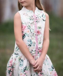 TRISH SCULLY ADA DRESS IVORY FLORAL 10 TRISH SCULLY ADA DRESS IVORY FLORAL