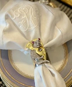 TRISH SCULLY REMY NAPKIN RING SET OF 2