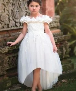 TRISH SCULLY HOME BELLE GOWN WHITE