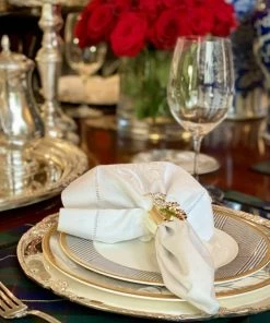 TRISH SCULLY HOME MARTINI RABBIT NAPKIN RING SET OF 2 14 TRISH SCULLY HOME MARTINI RABBIT NAPKIN RING SET OF 2