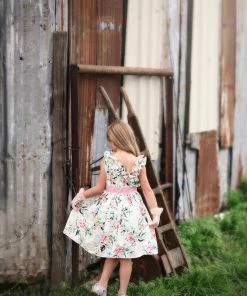 TRISH SCULLY LUCIE DRESS IVORY FLORAL 9 TRISH SCULLY LUCIE DRESS IVORY FLORAL