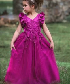 TRISH SCULLY BIANCA GOWN ORCHID GIRLS