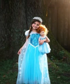 TRISH SCULLY Doll Dress-Up ICE QUEEN DOLL GOWN 11 TRISH SCULLY Doll Dress-Up ICE QUEEN DOLL GOWN