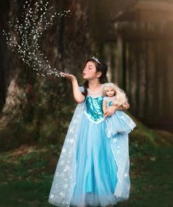 TRISH SCULLY Doll Dress-Up ICE QUEEN DOLL GOWN 12 TRISH SCULLY Doll Dress-Up ICE QUEEN DOLL GOWN