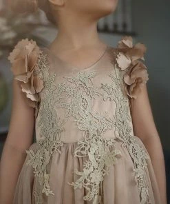 TRISH SCULLY BIANCA GOWN GOLD