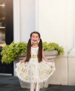 TRISH SCULLY ABBY DRESS YELLOW