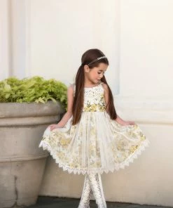 TRISH SCULLY ABBY DRESS YELLOW