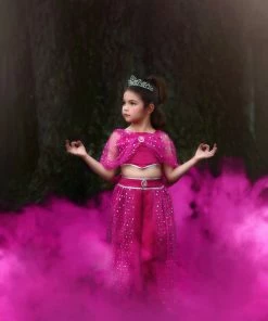 TRISH SCULLY Dress Up GENIE COSTUME FUCHSIA