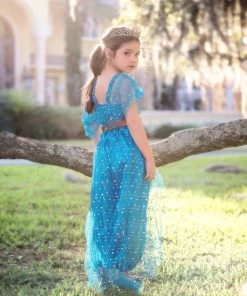 TRISH SCULLY Dress Up GENIE COSTUME BLUE