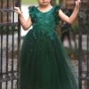 TRISH SCULLY BIANCA GOWN EMERALD