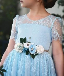 TRISH SCULLY AINSLEY GOWN SKY GIRLS